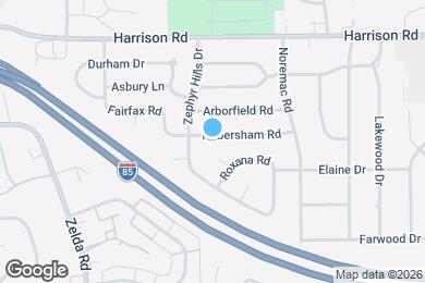 Map image of the property - 3318 Habersham Rd