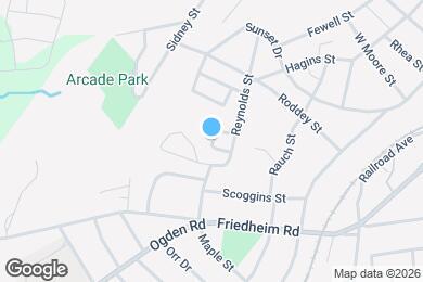 Map image of the property - 87 Arcadia St