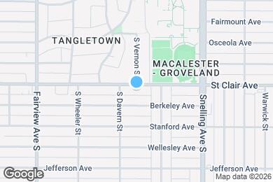 Map image of the property - 1674 St Clair Ave