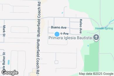 Map image of the property - 1726 N Reno Dr