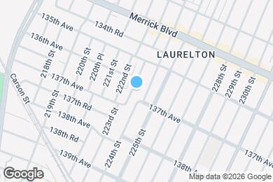 Map image of the property - 135-51 223rd St