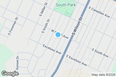 Map image of the property - 405 S Scraper St