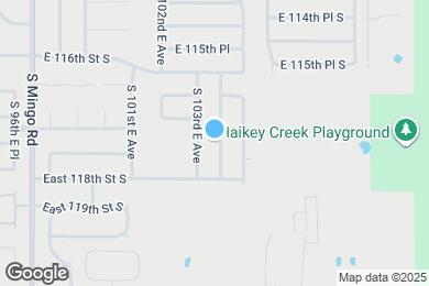 Map image of the property - 11722 S 104th E Ave