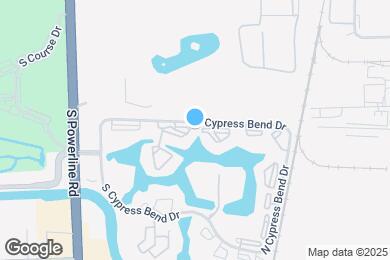 Map image of the property - 2228 N Cypress Bend Dr