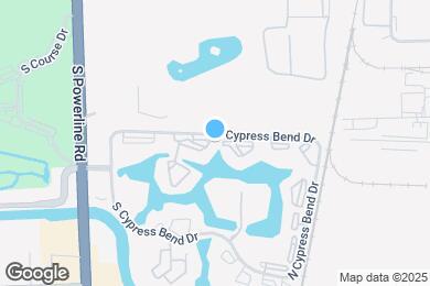 Map image of the property - 2230 N Cypress Bend Dr