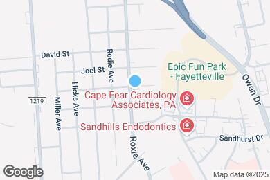 Map image of the property - 601 Roxie Ave