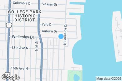 Map image of the property - 1828 N Palmway