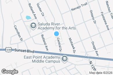 Map image of the property - 913 Central Dr