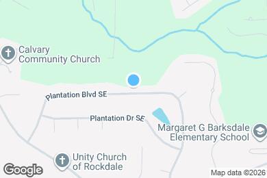 Map image of the property - 1062 Plantation Blvd SE