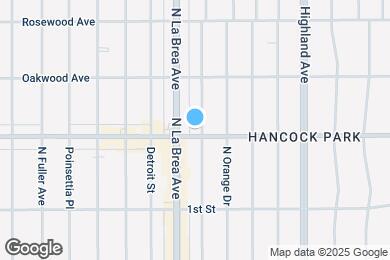 Map image of the property - 301 N Sycamore Ave