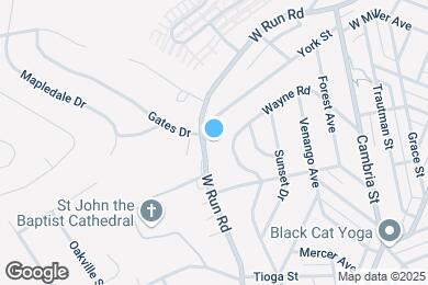Map image of the property - 3609 W Run Rd