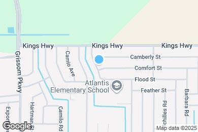 Map image of the property - 7405 Calmoso Ave