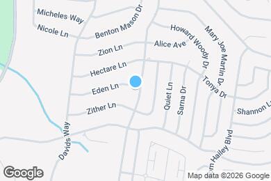 Map image of the property - 6030 Eden Ln