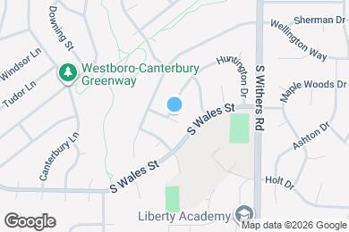 Map image of the property - 1327 Huntington Dr