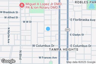 Map image of the property - 206 W Warren Ave