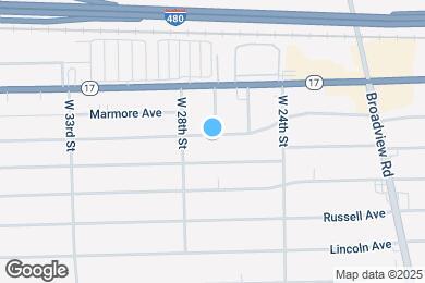 Map image of the property - 2611 Brookview Blvd