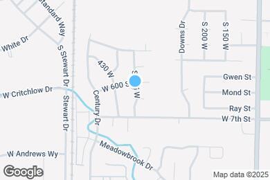 Map image of the property - 617 S 375 W