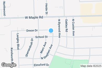 Map image of the property - 1417 N Stephen Ave