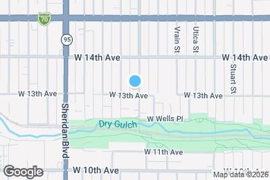 Map image of the property - 1305 Wolff St