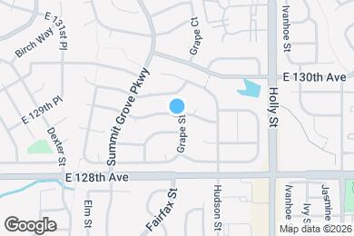 Map image of the property - 5388 E 129th Ave