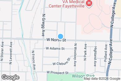Map image of the property - 863 W North St
