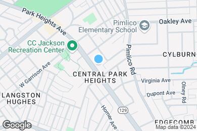 Map image of the property - The Terraces at Park Heights