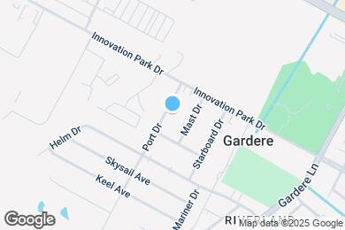 Map image of the property - 1717 Port Dr