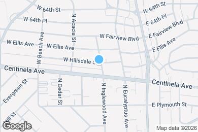 Map image of the property - 300 W Hillsdale St