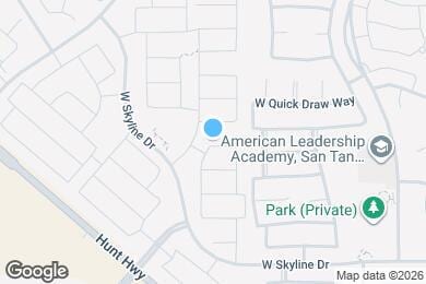 Map image of the property - 2856 W Kanab Dr