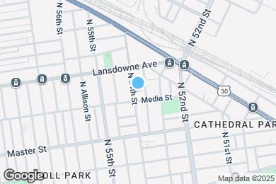 Map image of the property - 1509 N 54th St