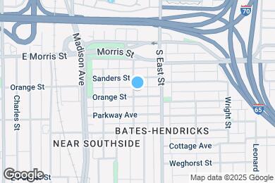Map image of the property - 406 Orange St