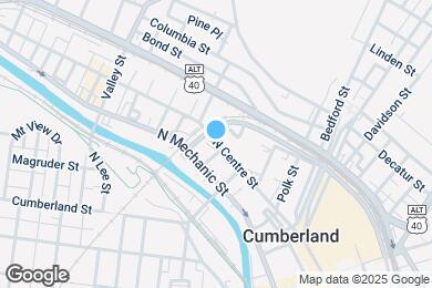 Map image of the property - 232 N Centre St
