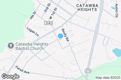 Map image of the property - 201 Blanche Ave