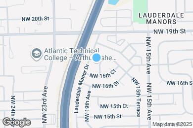 Map image of the property - 1633 NW 18th Ave