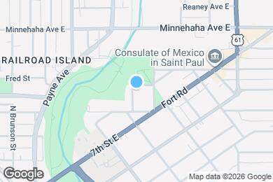 Map image of the property - 632 Bates Ave