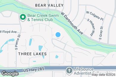 Map image of the property - 6235 W Floyd Ave