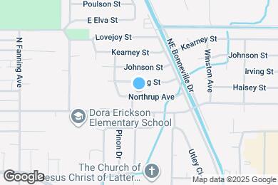 Map image of the property - 1115 Halsey St