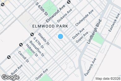 Map image of the property - 2634 S Daggett St