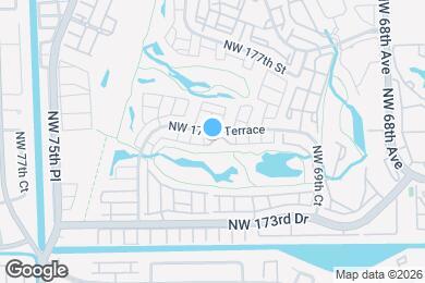 Map image of the property - 7380 NW 174th Terrace