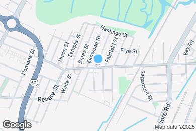 Map image of the property - 354 Revere St