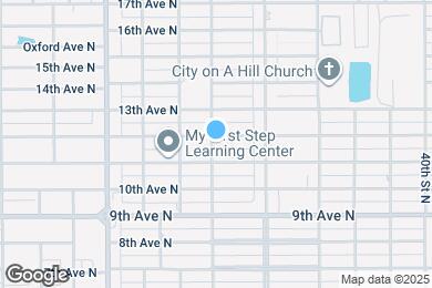 Map image of the property - 4596 12th Ave N