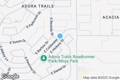 Map image of the property - 2694 E Hickory St