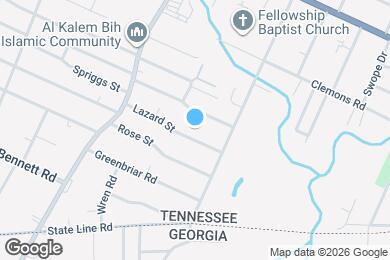 Map image of the property - 5345 Lazard St