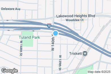 Map image of the property - 3125 W 140th St