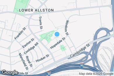 Map image of the property - 23 W Sorrento St