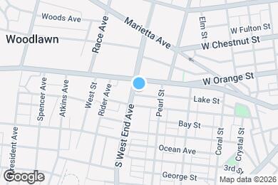 Map image of the property - 25 S West End Ave