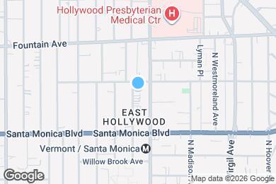 Map image of the property - 1172 N New Hampshire Ave