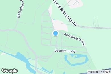 Map image of the property - 163 Barwick Dr NW