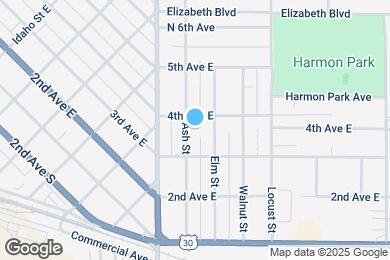 Map image of the property - 344 Ash St