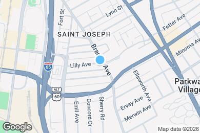 Map image of the property - 572 Lilly Ave